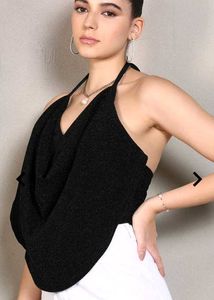 cowl neck party wear top