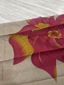 Floral Print Saree