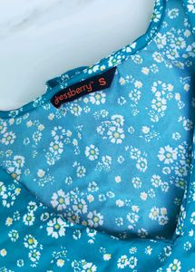 Floral Print A-Line Dress