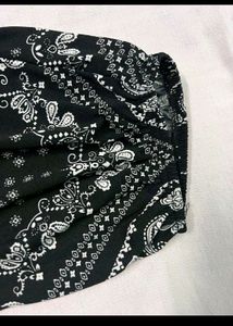 Boho Pants / Paisley Print ElasticWaist Pant