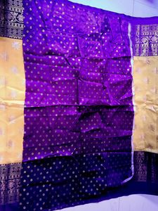 Urbasi  Deginer Silk Saree With Blouse Piece