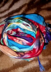 Women Multicolored Stole