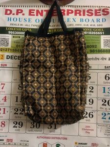 Embroidered Tote Bag