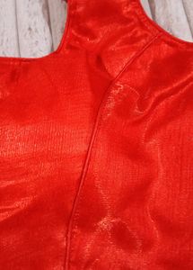Deep Neck Sleeveless Blouse