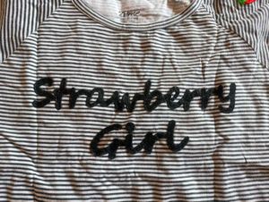 Strawberry Girl Striped Top