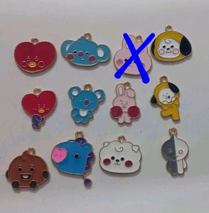 CLEARANCE SALE BT21 CHARMS