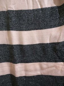 Striped Sparkle Mini Dress