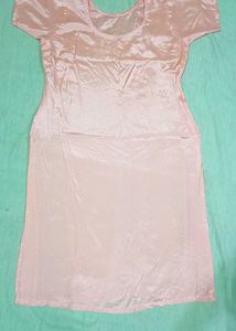 Peach Embroidered Salwar Suit