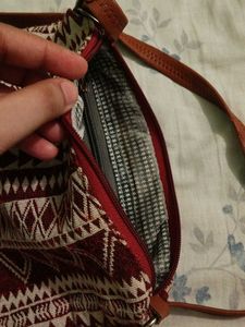 Patterned Crossbody Bag