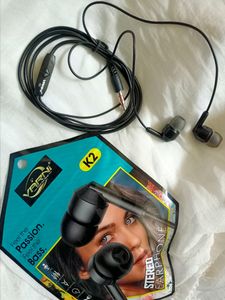 VARNI K2 High Quality Earphones . Stero Bass Earphones