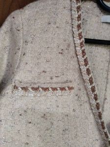 Chic Tweed Cardigan
