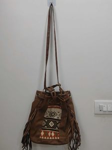 Brown Sling Bag