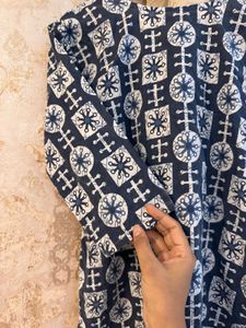 Beautiful Printed Jaipuri Kurti, Bust- 34