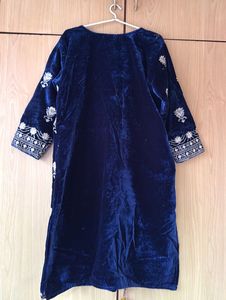 Velvet Embroidered Suit