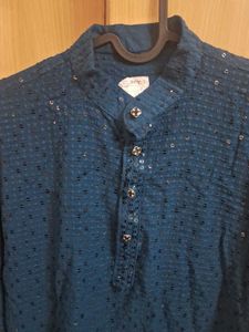 Stylish Blue Kurta
