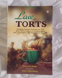 Law Of Torts GS Pande Atish Chakraborty