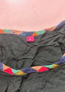 Embroidered Green Kurta