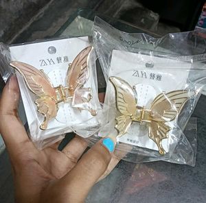 🦋combo Butterfly Hair Claw Clips💍