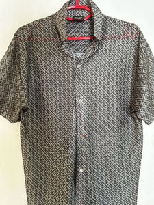 Mesh Men's Casual Shirt