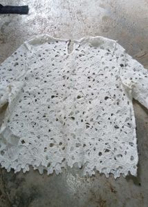 White Lace Top