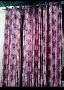 😍Purple Shiny Curtains