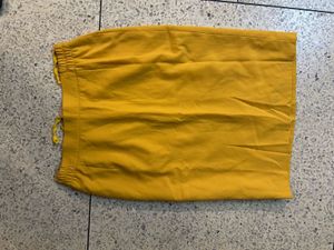 Yellow High Waist skirt