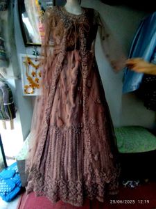 Brown Srug Lehenga