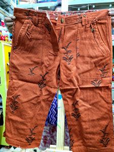 Printed Casual Capri for women