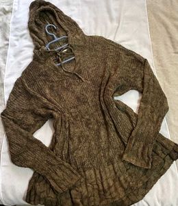 🎁Buy1 Get1 Free Oversized Knitted Hoodie Top I