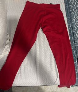 Red Casual Pants