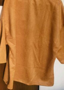 Velvet Drop Shoulder Party Tshirt