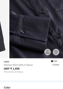 H&amp;M Black Shirt