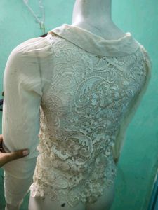 Silk Lace Top Both Side