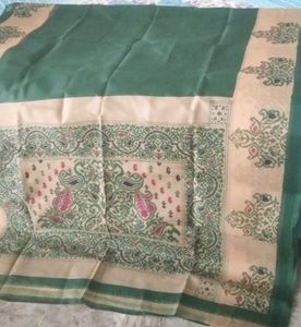 brand new printed fastive saree