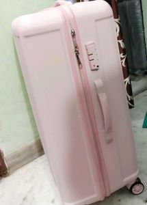 Cute Pink Carry-On Suitcase