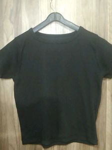 Black Basic Tee