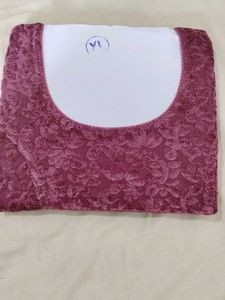 MAROON colour Lycra Blouse