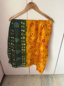 new pure silk Bandhani Dupatta