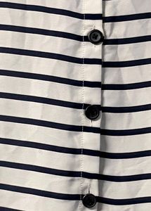 Striped Button-Down Shirt