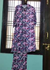 Brand New Pink Floral Co-ard Set
