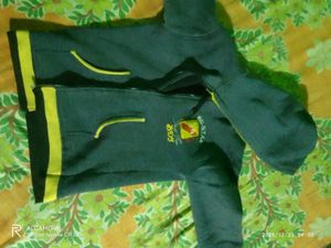 Kids Grey Hooded Sweatshirt