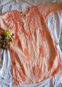 Chikankari Long Kurti🍂