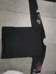 Graphic Print Long Sleeve Tee