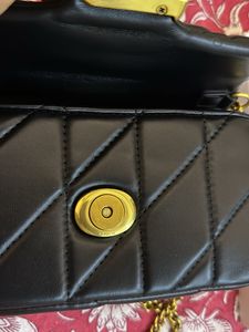 Coach Black Leather Handbag