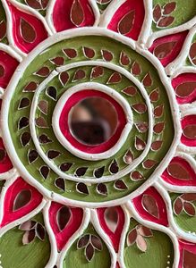 Floral Entrance Plate