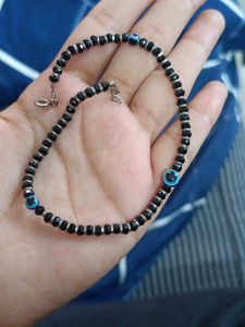 Real Silver 925 Evil Eye Anklet