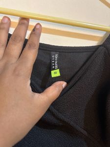 Elegant Black Long Sleeve Top