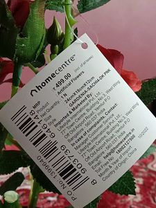 Red Roses Artificial Plant