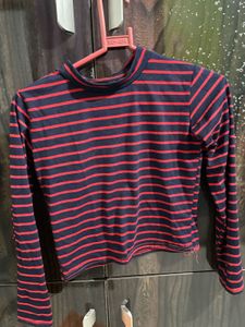 Strip Crop Top