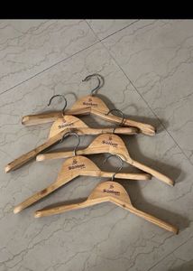 Wooden Clothes Hangers (Set of 5)